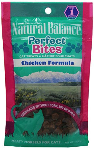 Natural Balance Perfect Bites Cat Treats Chicken Formula