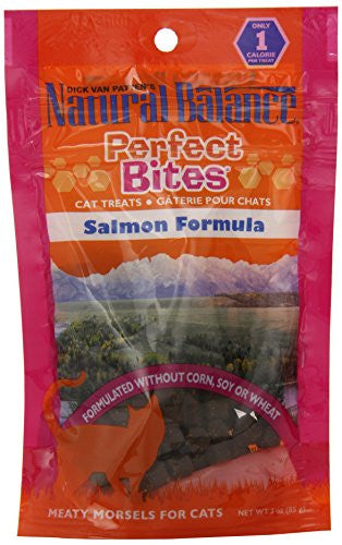 Natural Balance Perfect Bites Cat Treats Salmon Formula