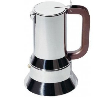Espresso coffee maker with magnetic bottom suitable for induction cooking, 17 ¾ oz.