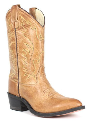 Children's & Youth's Western Boots, Tan Canyon 4 D