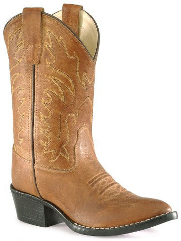 Children's & Youth's Western Boots, Tan Canyon 7 D