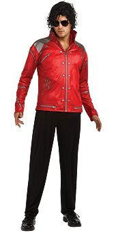H/S Michael Jackston Beat It Red Zipper Jacket - Small