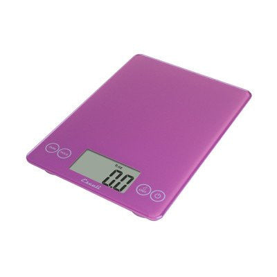 Arti Glass Digital Scale, 15 Lb / 7 Kg, Poppin' Pink