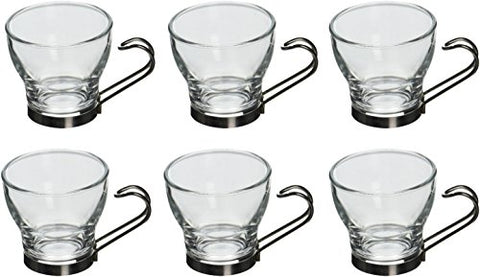 Espresso - Clear with Stainless Steel Handle - 3½ oz