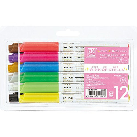 Zig Memory System Wink Of Stella 12 Colors Set