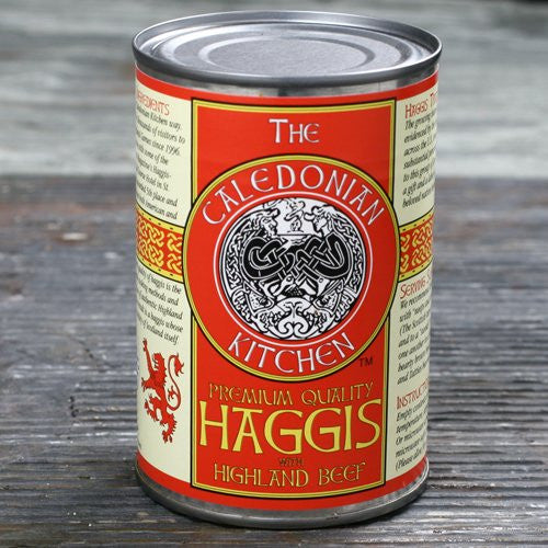 CALEDONIAN KITCHEN Highland Beef Haggis 14.5oz cans