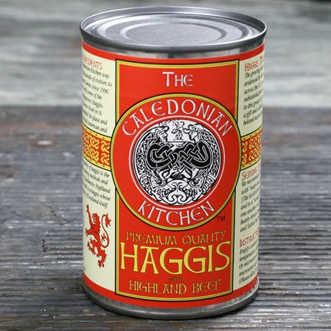 CALEDONIAN KITCHEN Highland Beef Haggis 14.5oz cans