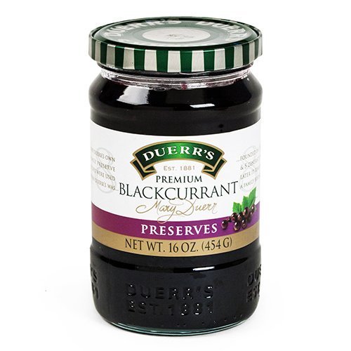 Duerr’s Preserves, Blackcurrant, 16oz (454g)