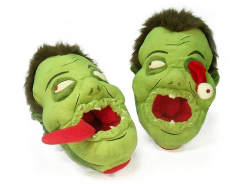 Zombies Afoot Plush Slippers