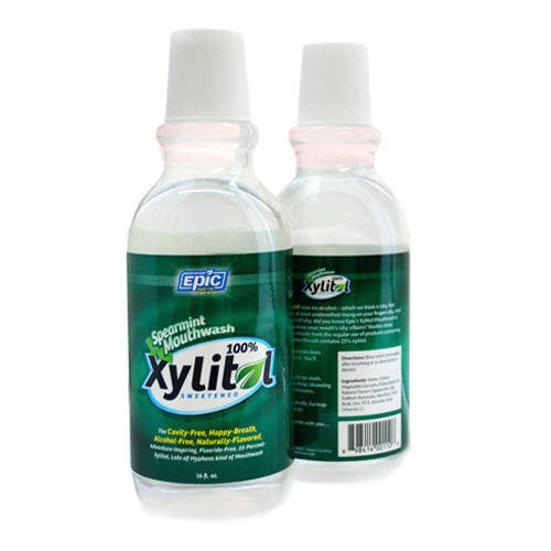 Epic Xylitol Mouthwash - Spearmint - 16 fl. oz.