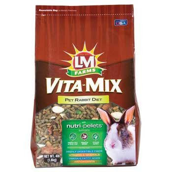 L&M ANIMAL FARMS 4LB VITA-MIX RABBIT