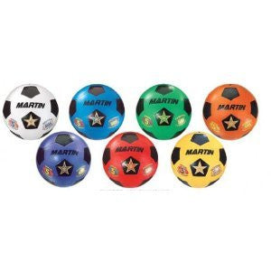 Soccer Balls, Rubber, Nylon Wound - Black & Green