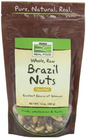 Brazil Nuts, Whole, Raw - 12 oz