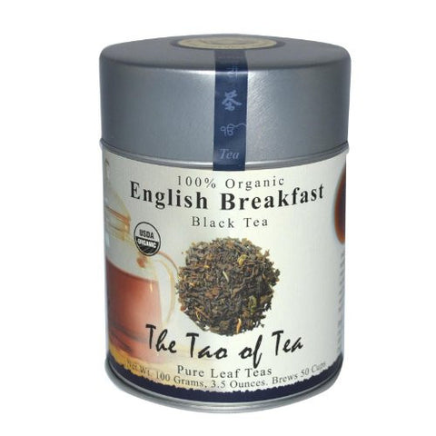 Organic ENGLISH BREAKFAST Black Tea, 3.5 oz