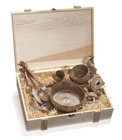 Wooden Box of All Items Brown