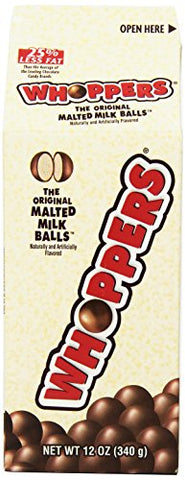 Whoppers Carton Malted Milk Balls 12 Count 12 Oz