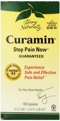 EuroPharma - Terry Naturally Curamin with BCM-95 - 120 Capsules