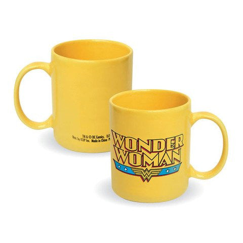 Wonder Woman Logo Mug (Yellow)