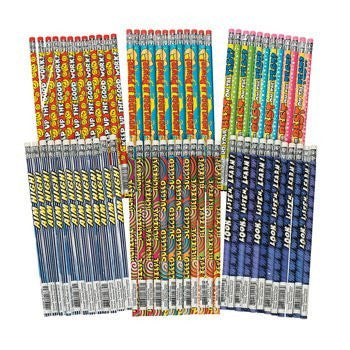 Motivational Pencil Assortment 144-pc
