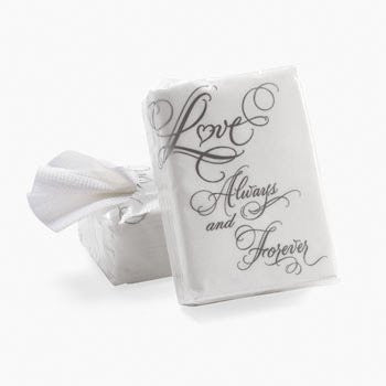 “Love” Wedding Facial Tissue Packs (10 pks per set)