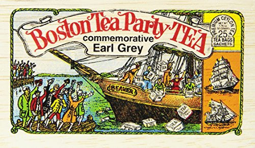 Boston Tea Party Tea in Wood Box - 25 Tea Bags