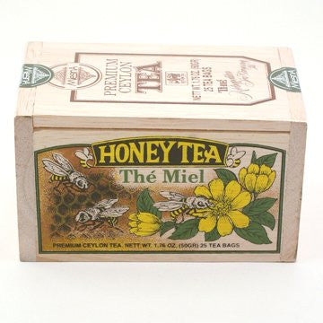 Honey Tea in Wood Box - 25 Tea Bags