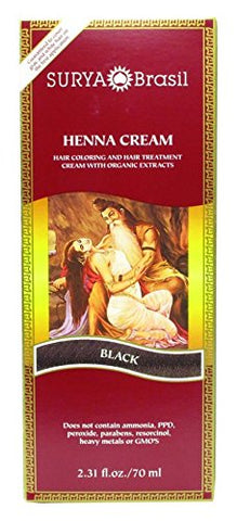 Surya Henna Cream - Black, 70ml