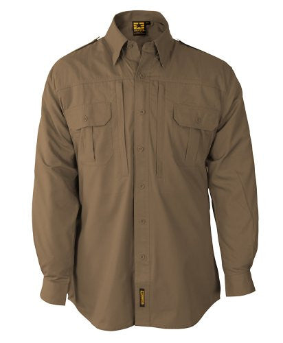 PROPPER™ Men's Tactical Shirt - Long Sleeve, 3XL Long - Coyote