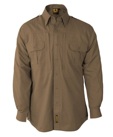 PROPPER™ Men's Tactical Shirt - Long Sleeve, 3XL Long - Coyote