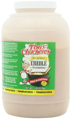 Tony Chachere's Creole Foods More Spice Seasoning – by the Gal.