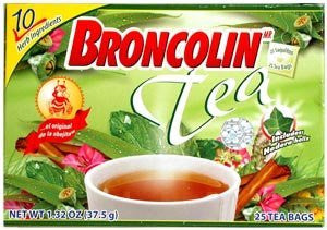 Broncolin Tea 25/pk