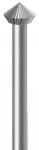 45 DEGREE HART BUR SET (LARGE SIZES) - 8 PC