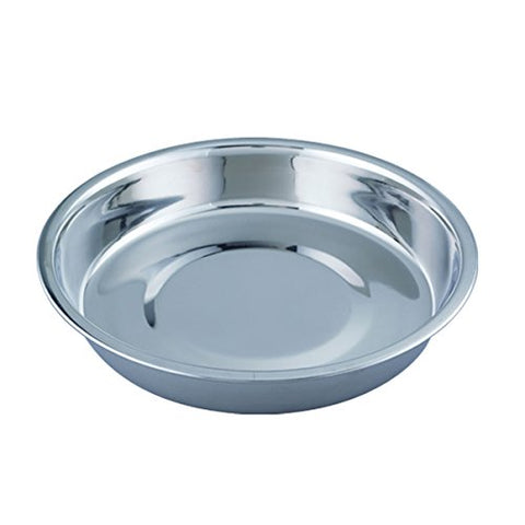 QT Dog Puppy Stainless Steel Pan - 8" Diameter