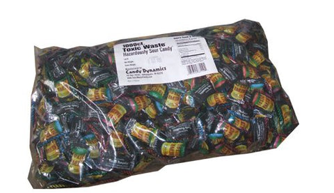 Toxic Waste Asst Sour Candy 1000/bg