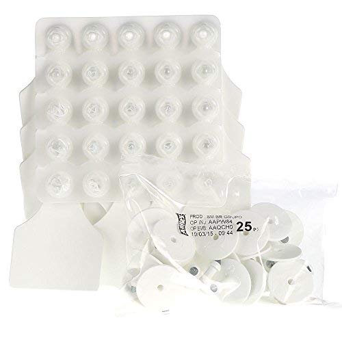 Allflex Global Tag Large White, 25 pcs