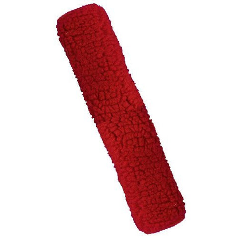 Fleece Cover for Leather Crowns - Red