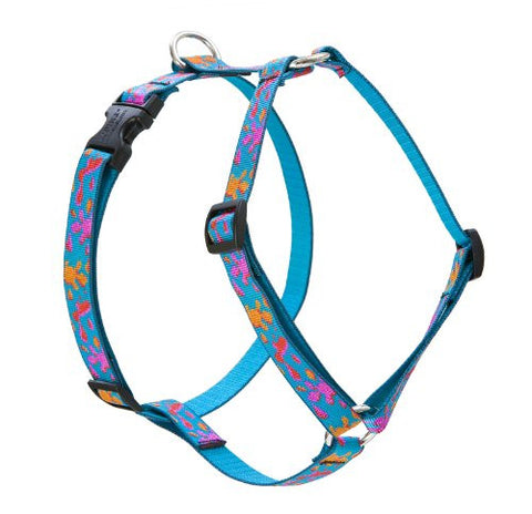 Lupine 3/4" Originals Collection - Wet Paint!, 20"-32" Roman Harness