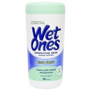 Wet Ones Sensitive Skin 40-count