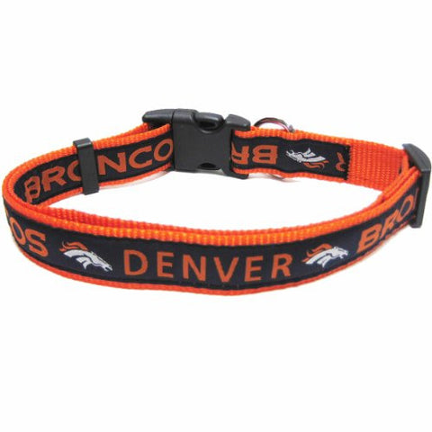 Denver Broncos Dog Collar - Alternate: Small Collar
