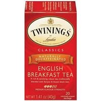 English Breakfast Decaf Boxed Teabags, 20's