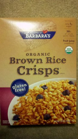 Barbara's Cereal Brown Rice Crisp 10.0 OZ