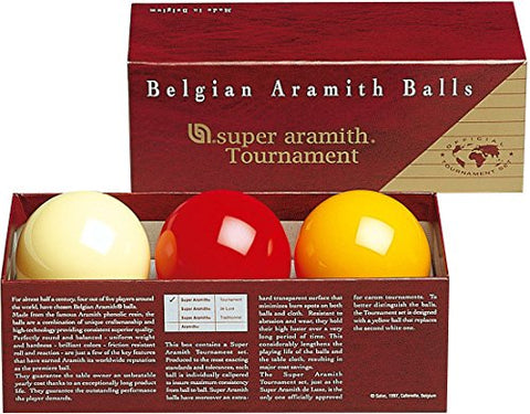 Carom Super Aramith Tournament Set 61.5 mm