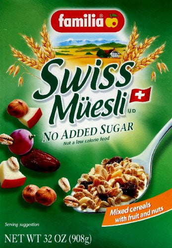 FAMILIA Muesli, No Sugar Added 6/32 OZ