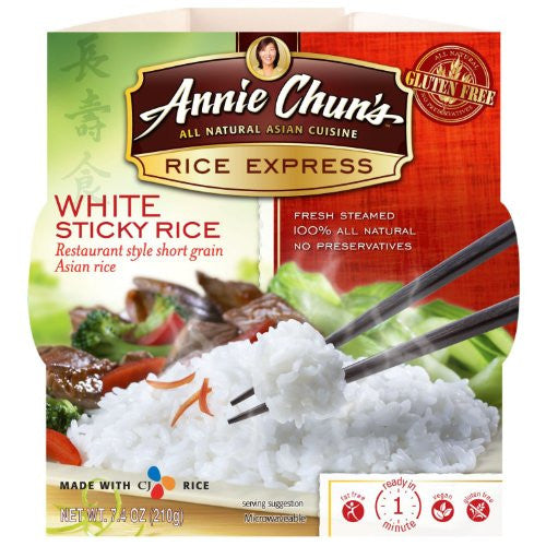 Annie Chuns Sticky White Rice Express 7.4 OZ