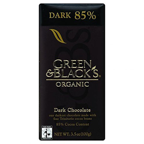 Dark 85% Cocoa Chocolate Bar 3.5 oz