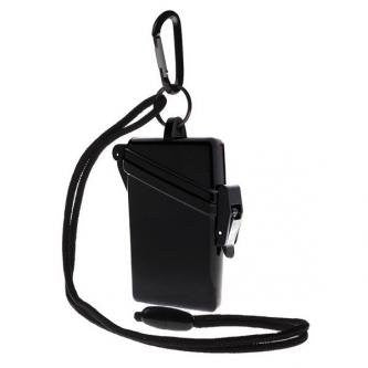 1 X Witz Surf Safe Small Black Waterproof ID Badge Holder Sport Case 00101