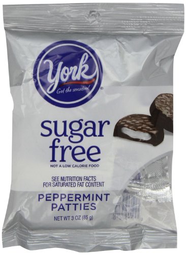 York Sugar Free Peppermint Pattie 12 Count 3 Oz