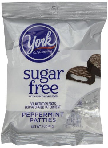 York Sugar Free Peppermint Pattie 12 Count 3 Oz