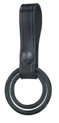 Flashlight Holder Double Ring Style, Black