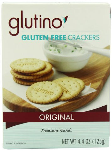 Glutino Crackers, Original, Gluten Free 4.4 OZ